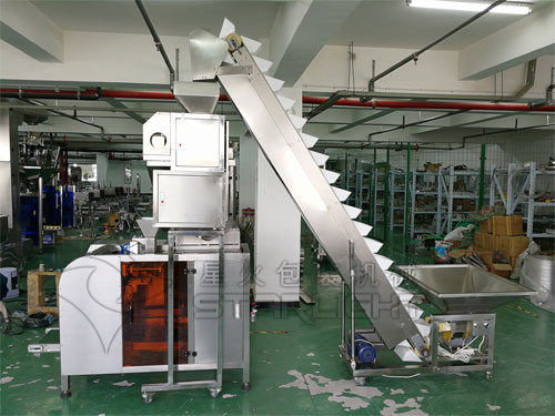 星火袋裝鍋巴顆粒包裝機(jī)