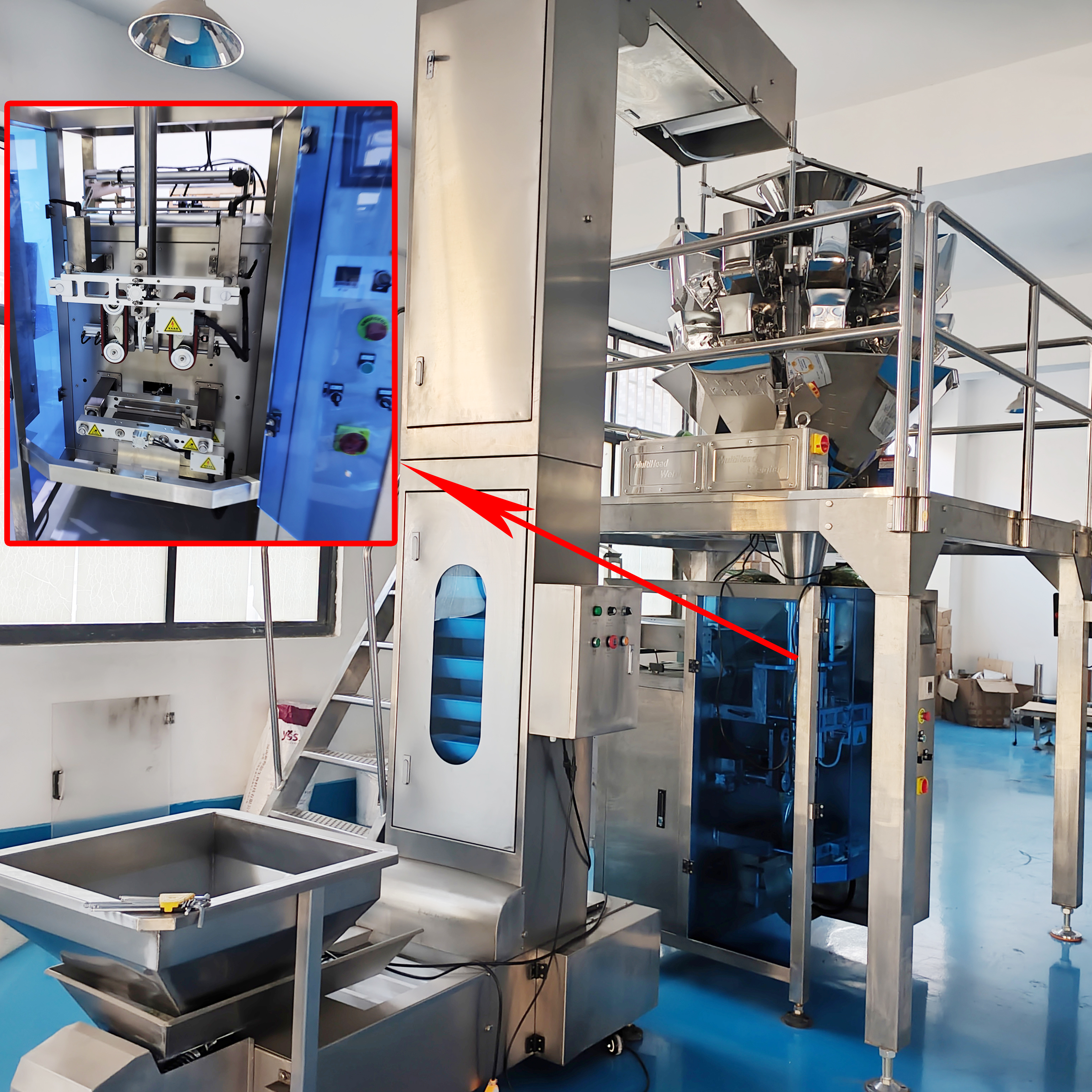 星火全自動顆粒包裝機設(shè)備展示